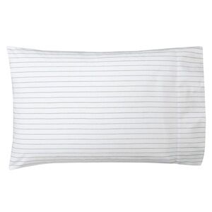 Ralph Lauren Spencer Stripe Sateen 2 KING Pillowcases SAGE